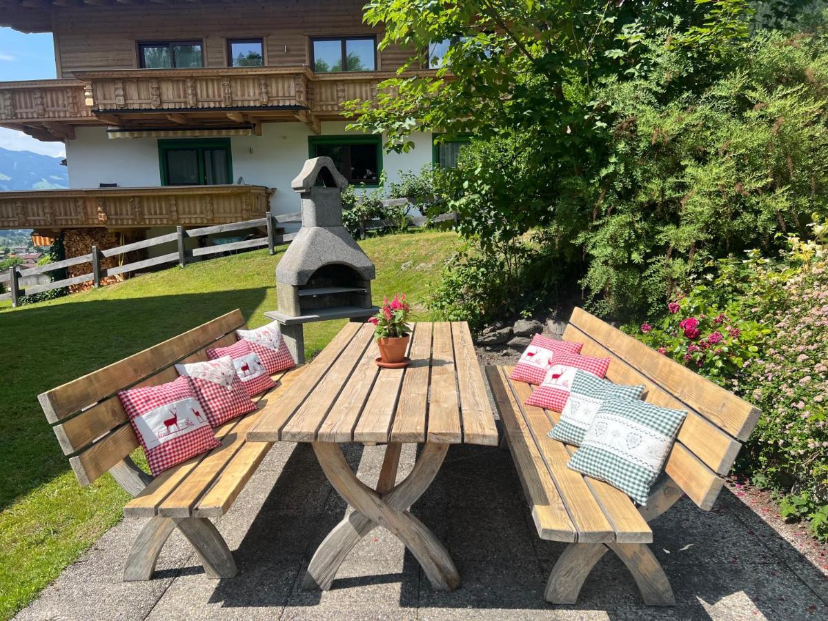 Ferienwohnung Gamsbock Panorama View Balkon, Gartensauna, Garten, Grillplatz Штумм Экстерьер фото