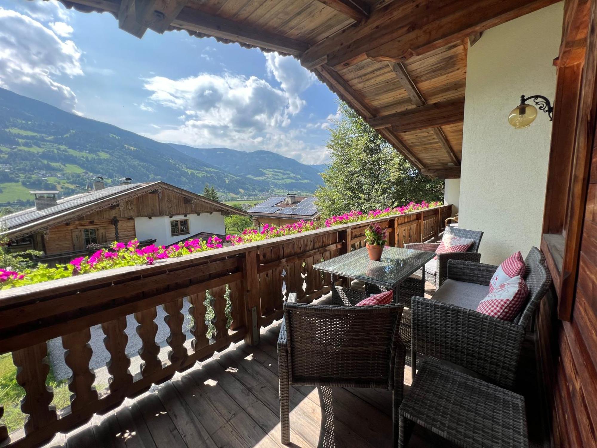 Ferienwohnung Gamsbock Panorama View Balkon, Gartensauna, Garten, Grillplatz Штумм Экстерьер фото